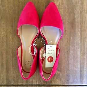 🐞5 for $25🐞 Red Flats NWT♥️